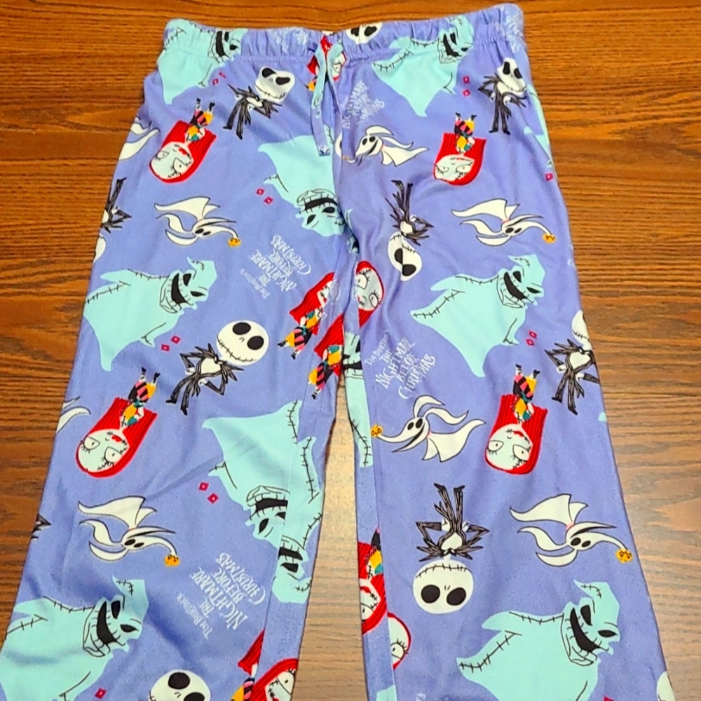 Disneys- Nightmare Before Chritmas Jack And Sally Pants